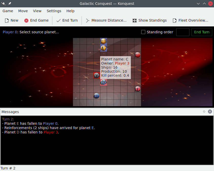 Playing Konquest