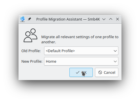Profile Migration Assistant
