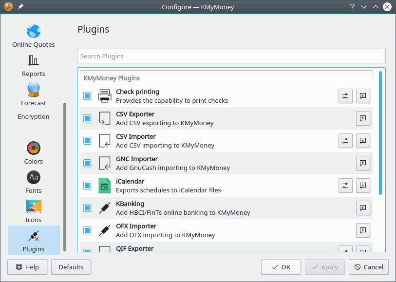 Configure Plugins