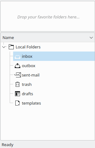 Folder Setup Example