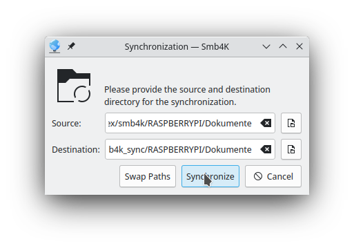 URL requester for sync'ing