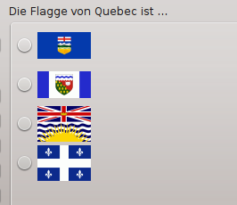 Flagge einer Provinz erkennen