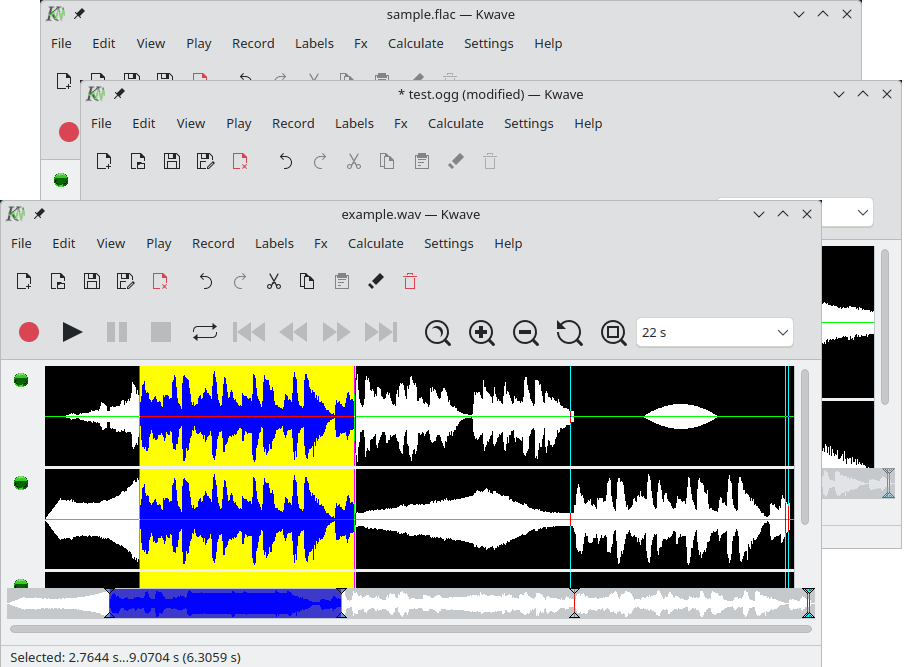 Screenshot of SDI mode