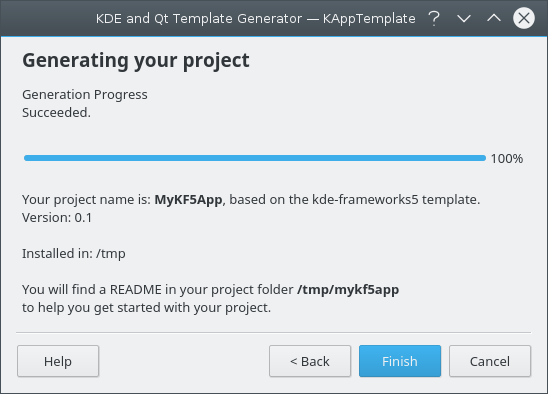 KAppTemplate neljas lehekülg