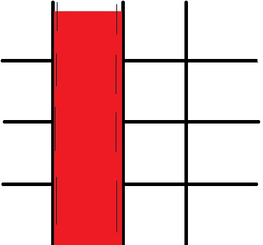 Linha fina com realce Sólido