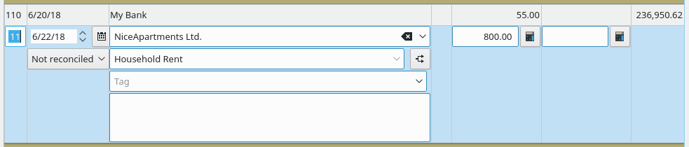 Direct Transaction Entry