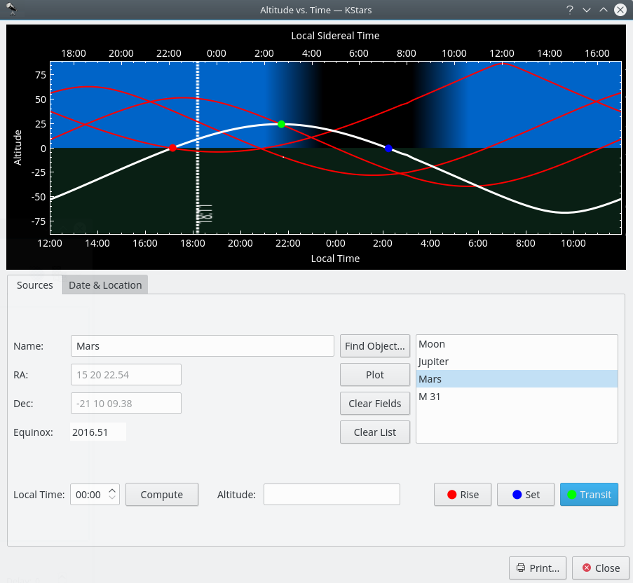 Altitude vs. Time Plotter