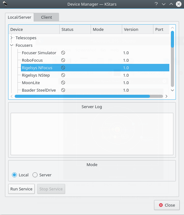 Start device drivers