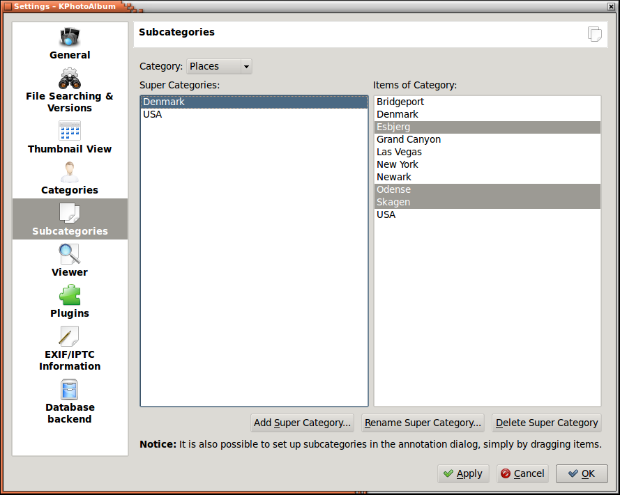 Configurer des groupes de membres