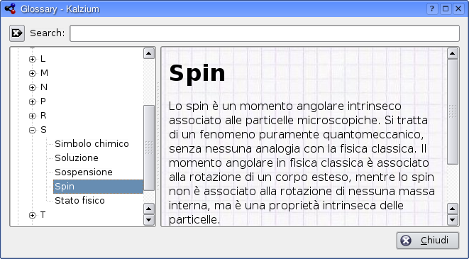 Il glossario
