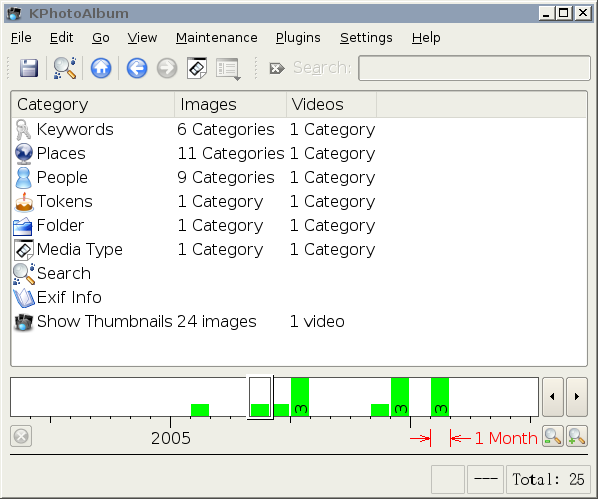 Browser wanneer afbeeldingen en video's van annotaties zijn voorzien