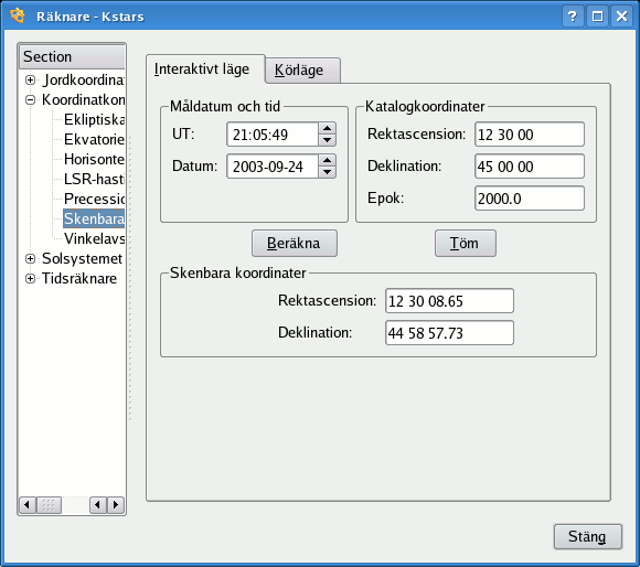 Skenbara koordinater