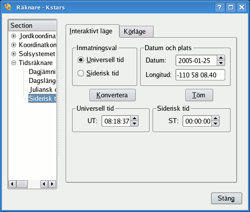 Siderisk tid