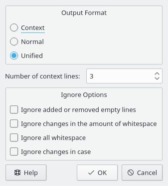 Ein Bildschirmfoto des Patch-Dialogs