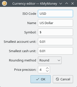 currency editor