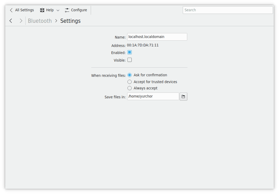 Configurando los ajustes generales del módulo
