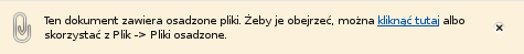 Pasek plików osadzonych