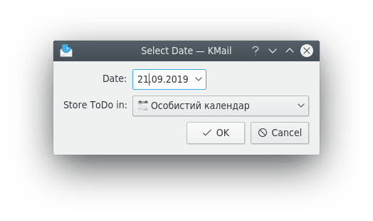 Dialogrutan Påminnelsemodul för uppföljning