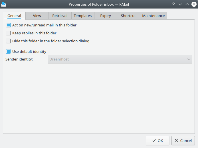 Exempel på korgegenskaper